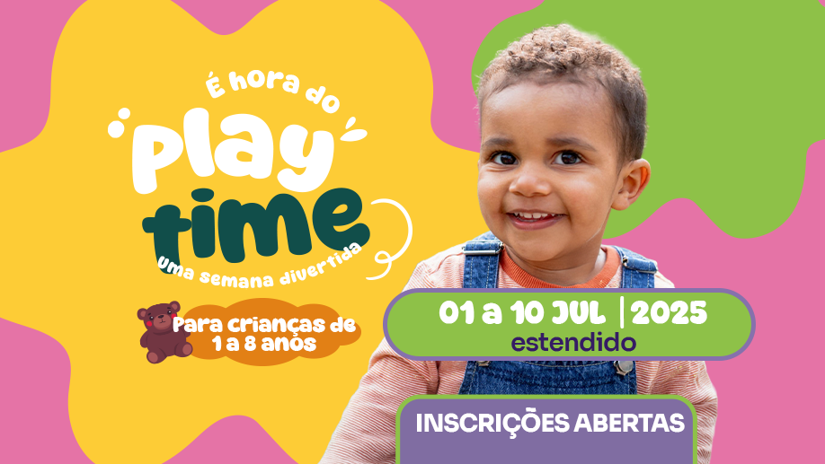 PLAY TIME - UMA JORNADA  DIVERTIDA ( ESTENDIDO) - 2025