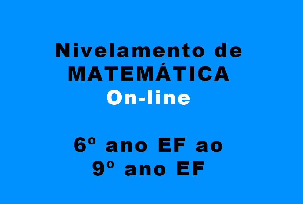 Nivelamento de Matemática (6º ano EF ao 9º ano EF)