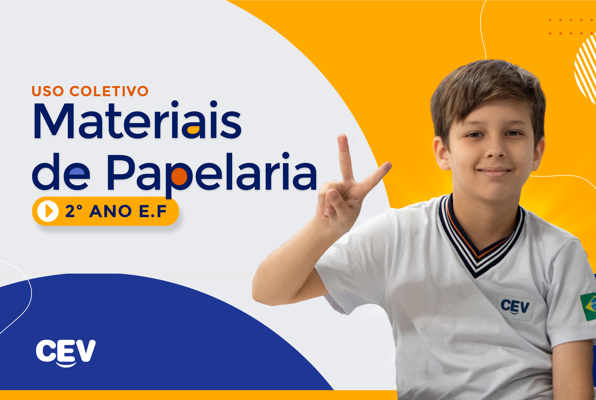 Materiais de Papelaria - Uso Coletivo - 2º ANO E.F - 2025