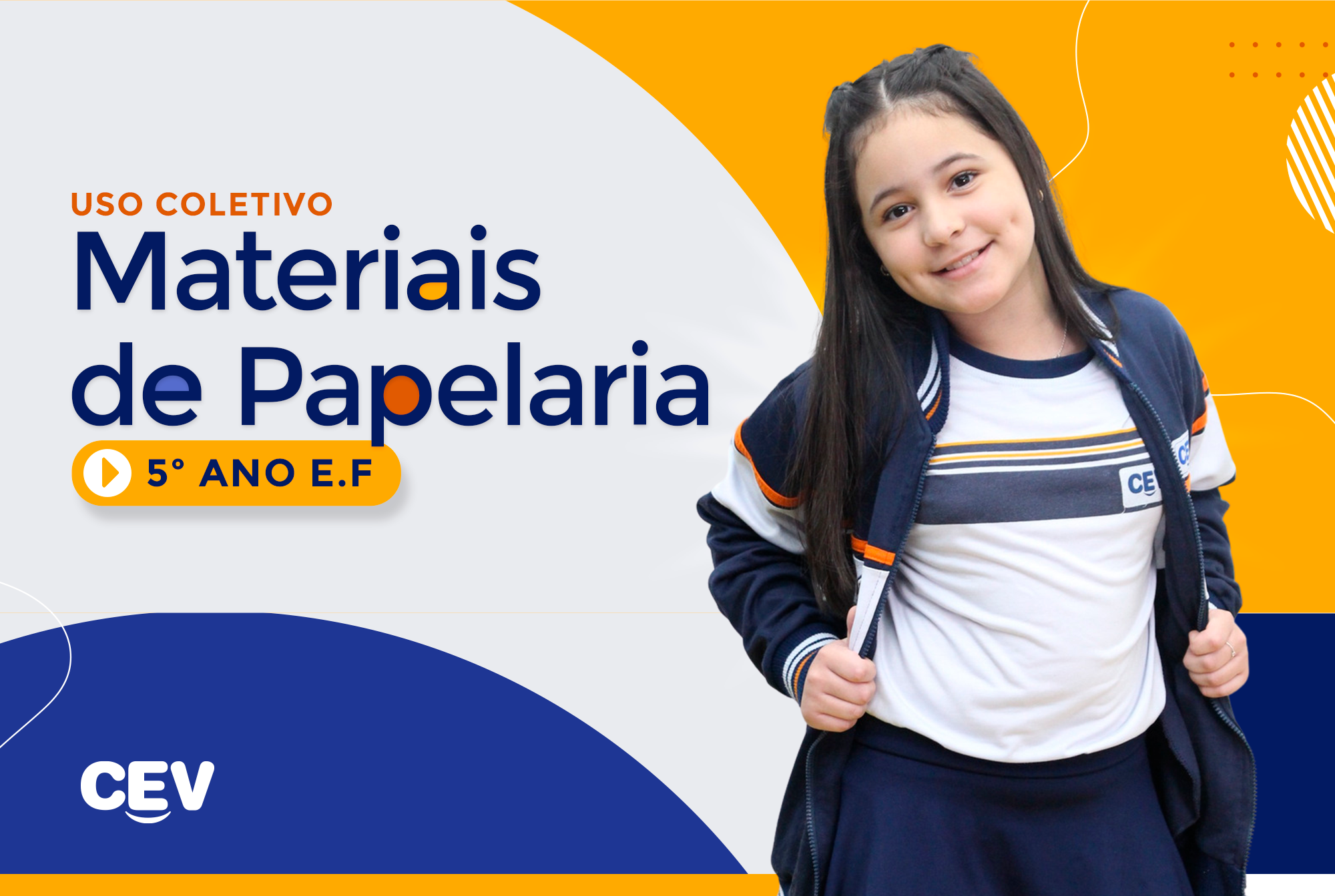 Materiais de Papelaria - Uso Coletivo - 5º ANO E.F - 2025