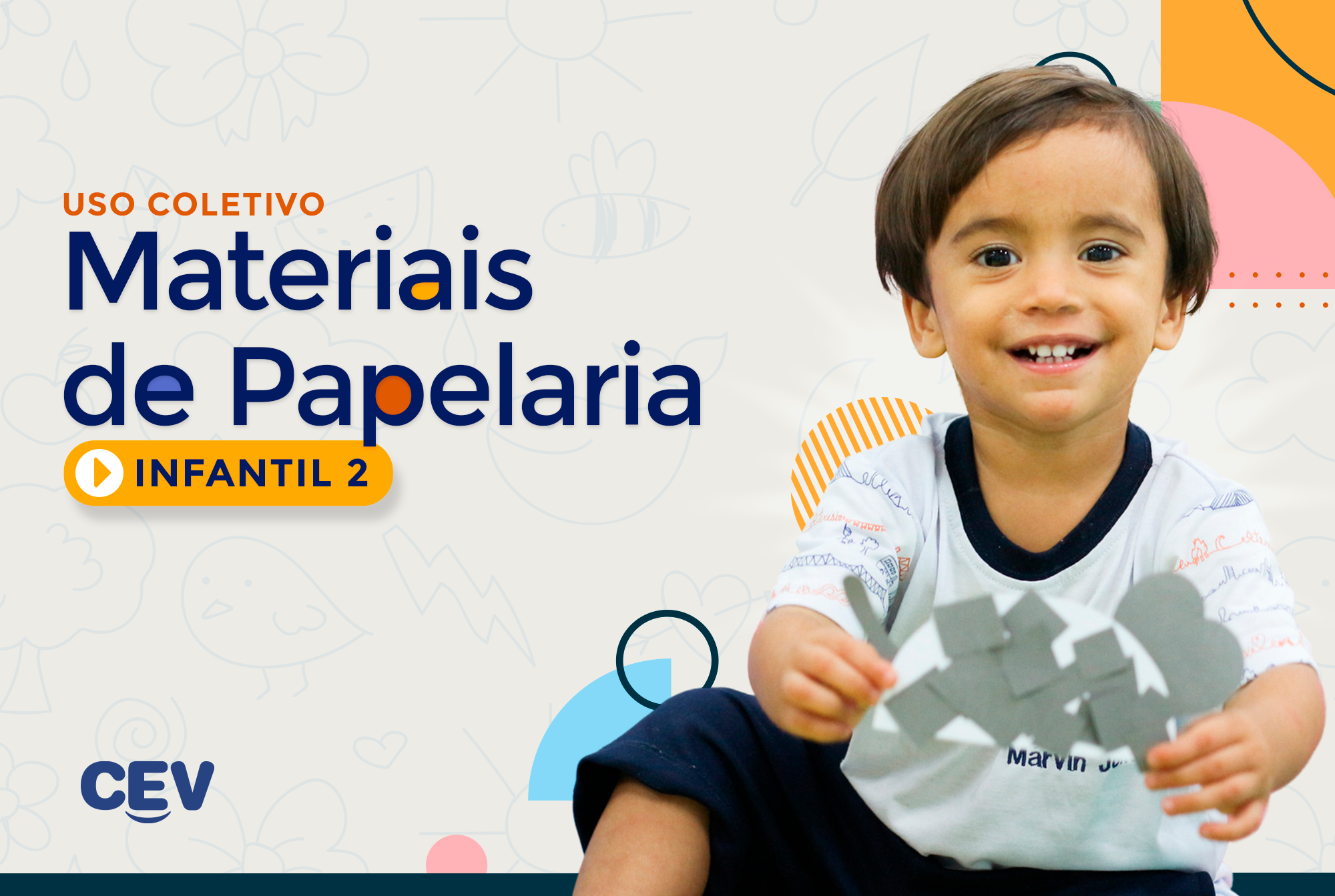 Materiais de Papelaria - Uso Coletivo - INFANTIL 2 - 2025