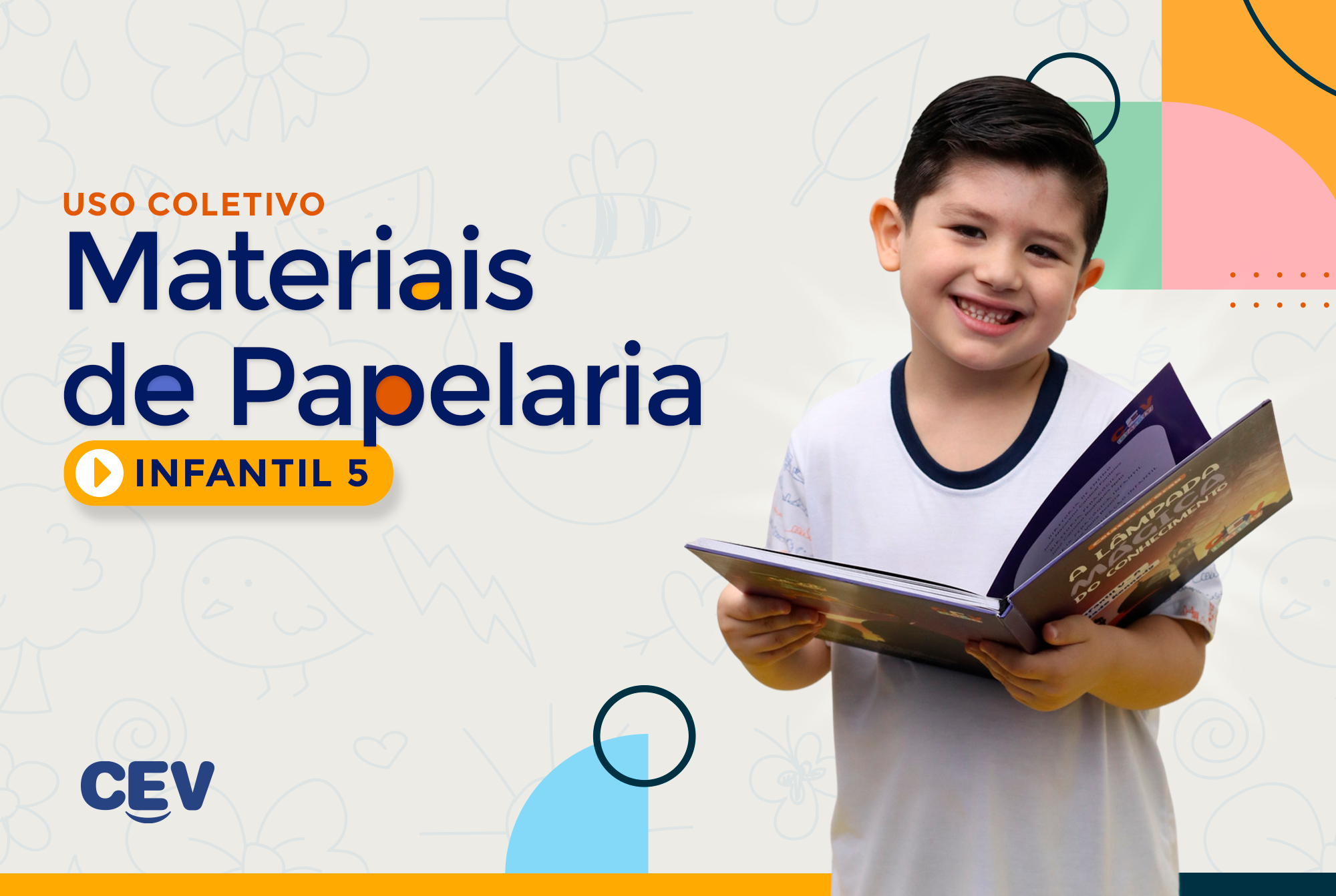 Materiais de Papelaria - Uso Coletivo - INFANTIL 5 - 2025