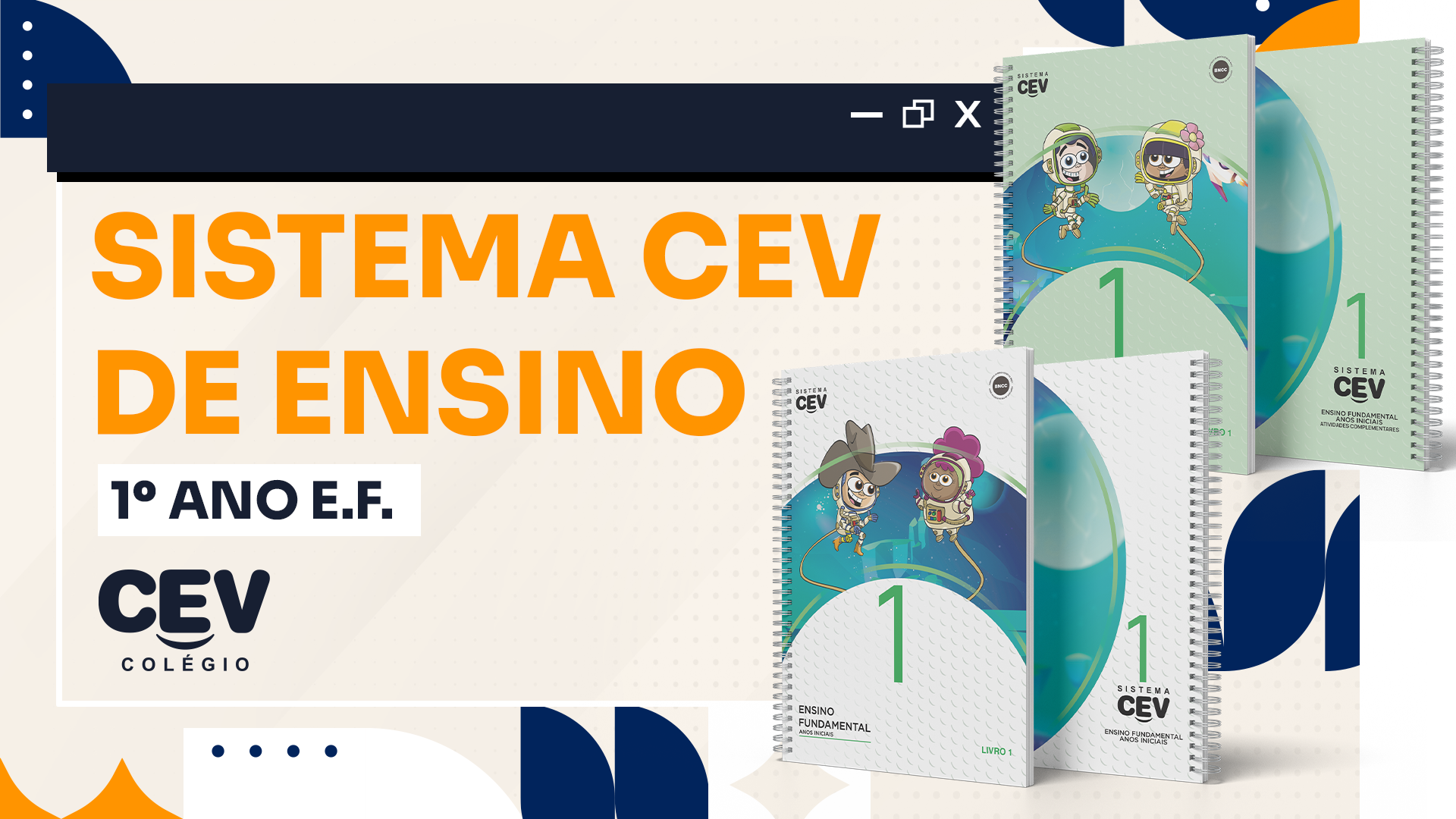 Sistema CEV de Ensino 2026 - 1º ano E.F.
