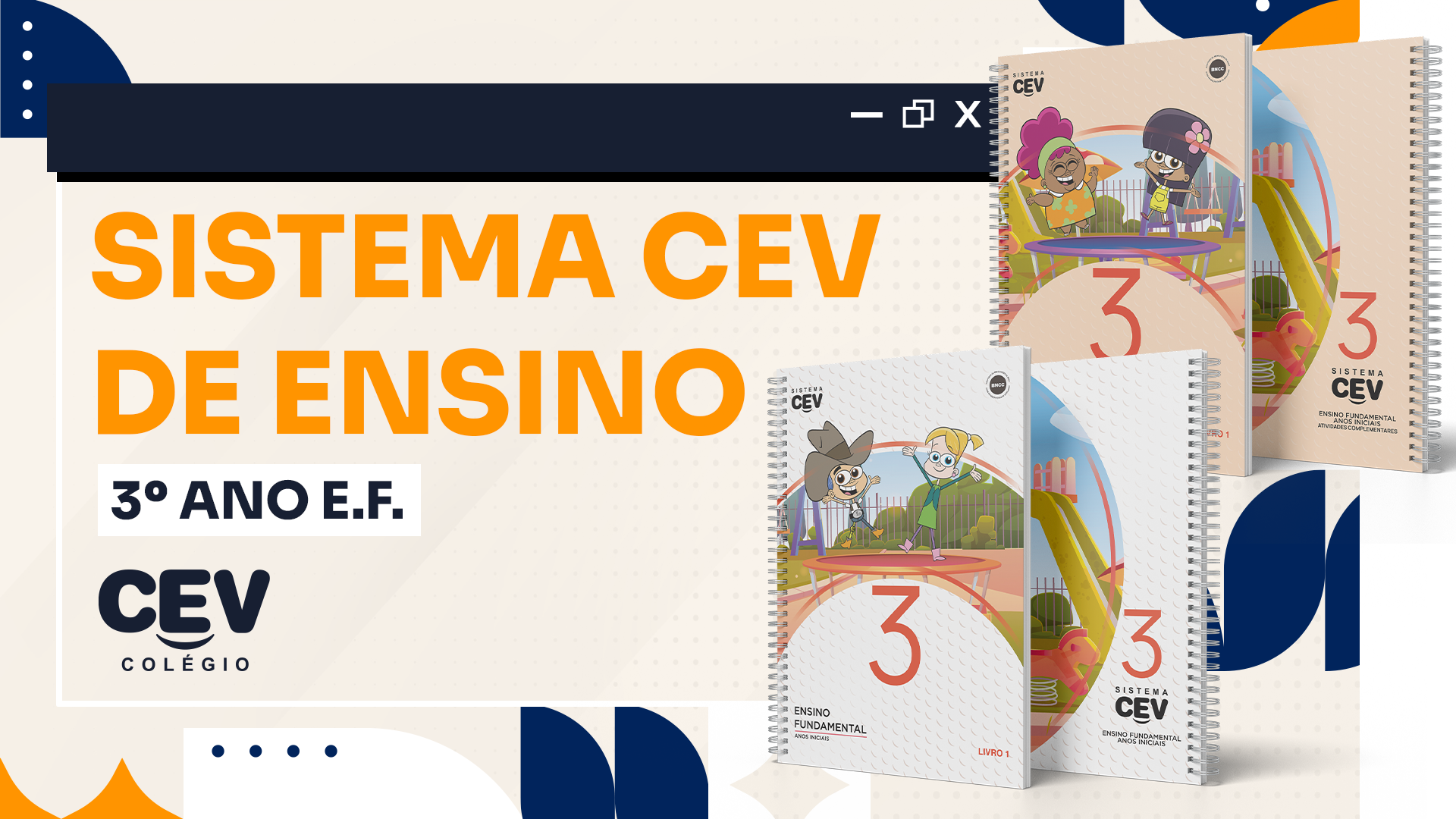 Sistema CEV de Ensino 2026 - 3º ano E.F