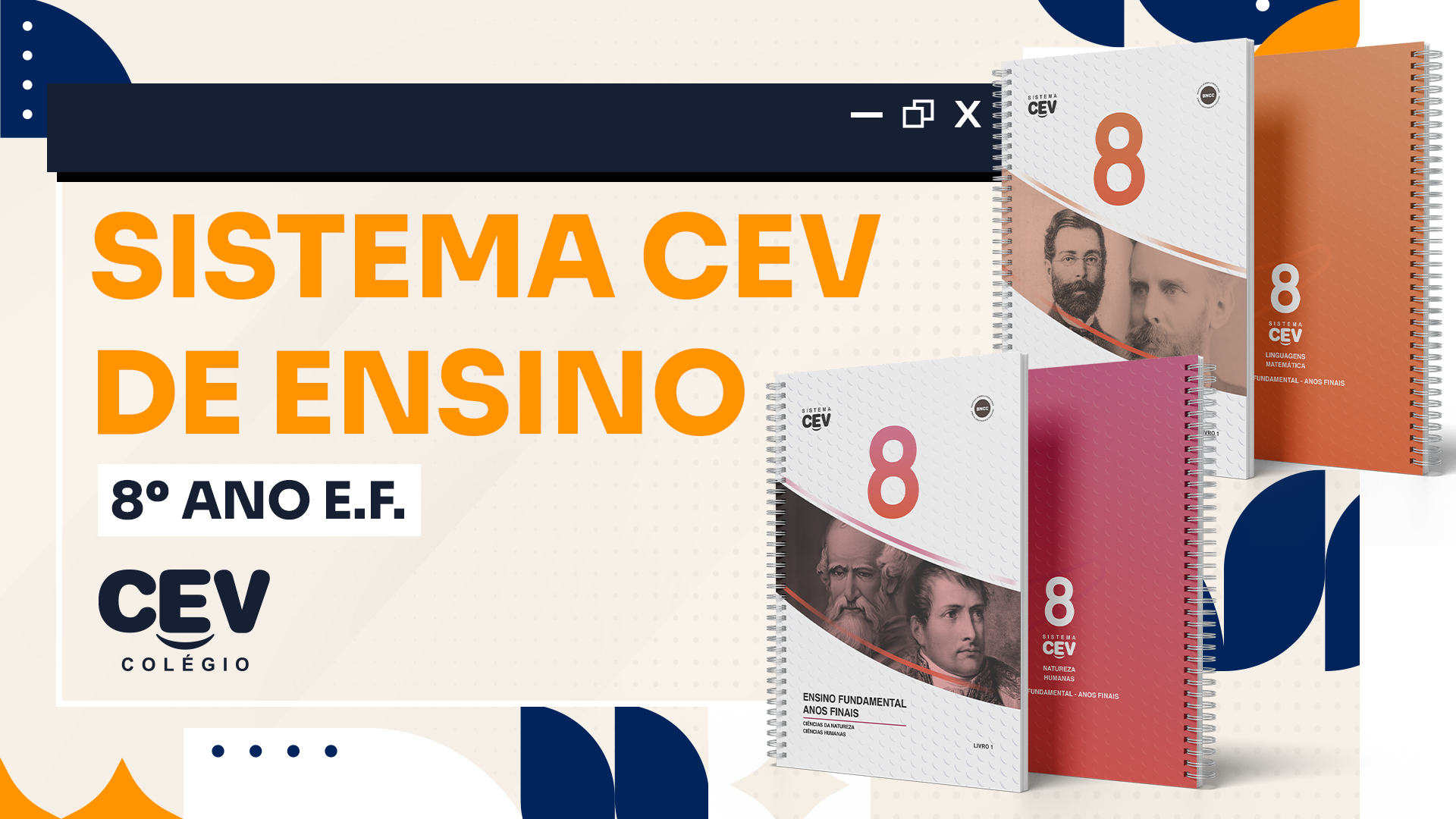 Sistema CEV de Ensino 2026 - 8º ano E.F