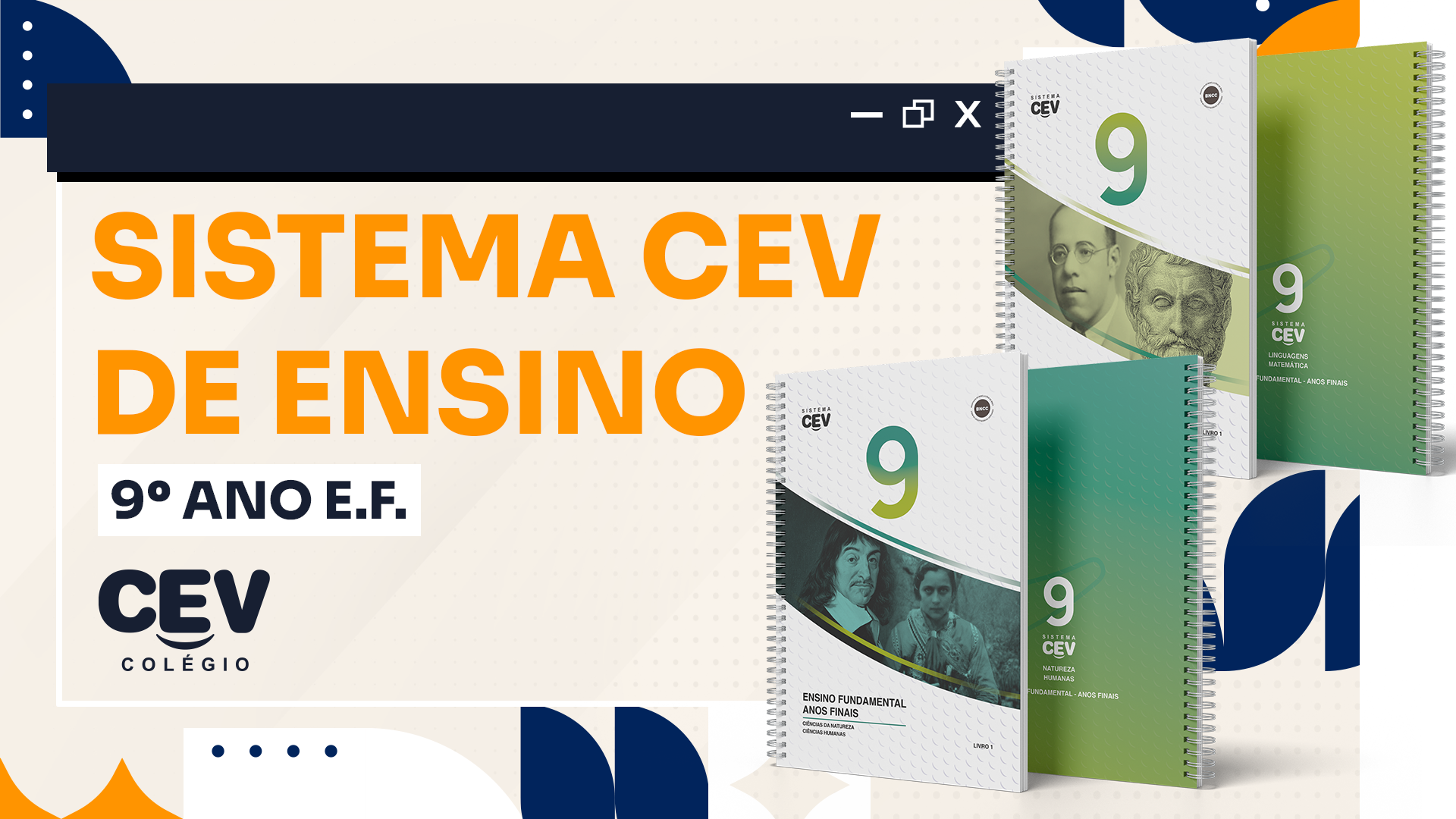 Sistema CEV de Ensino 2026 - 9º ano E.F
