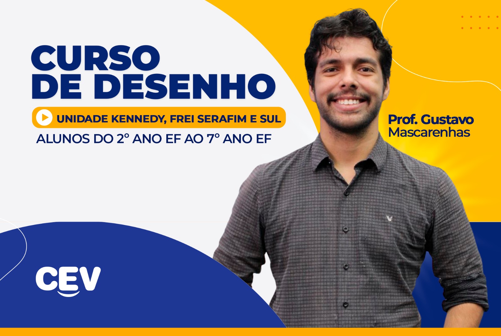 CURSO DE DESENHO (1º ano EF ao 7º ano EF) - 2025