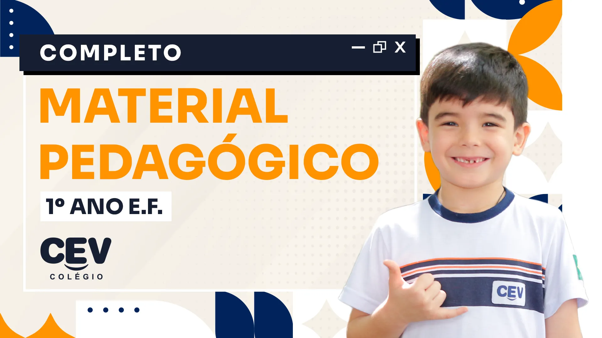 MATERIAL PEDAGÓGICO 2026 COMPLETO  - 1º ANO E.F.