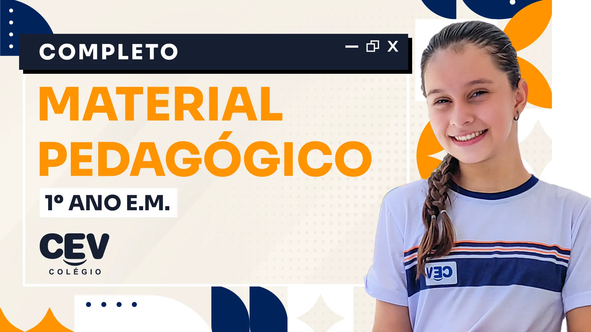 MATERIAL PEDAGÓGICO 2026 COMPLETO  - 1º ANO E.M.