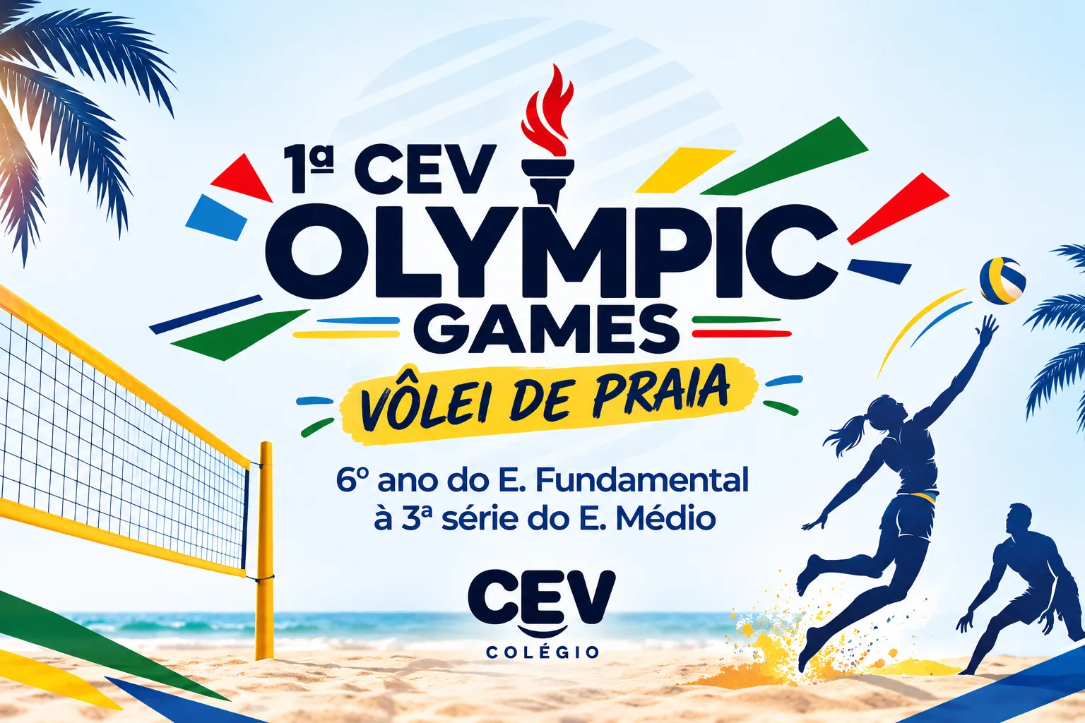 1ª CEV OLYMPIC GAMES - VÔLEI DE PRAIA