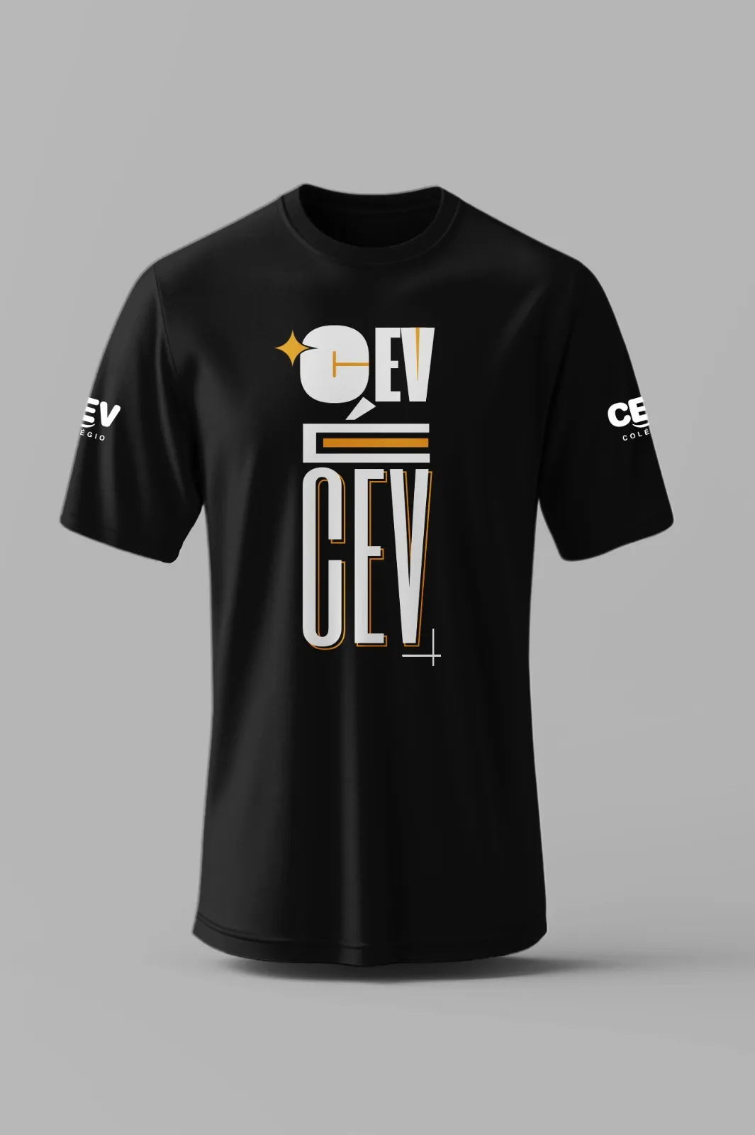 T-SHIRT  PRETA TAM G (ENSINO MEDIO)