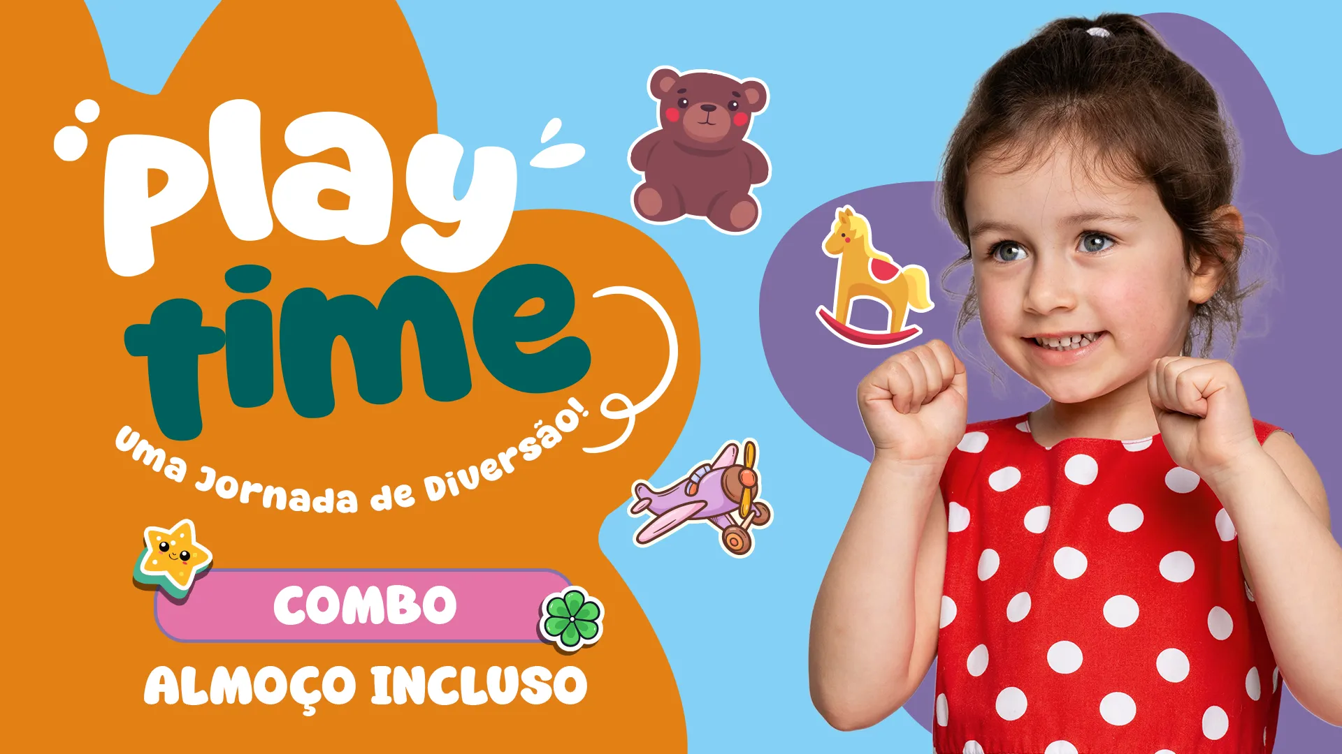 PLAY TIME - SEMANA DIVERTIDA (2 SEMANAS) - 2025.2 + ALMOÇO | KENNEDY