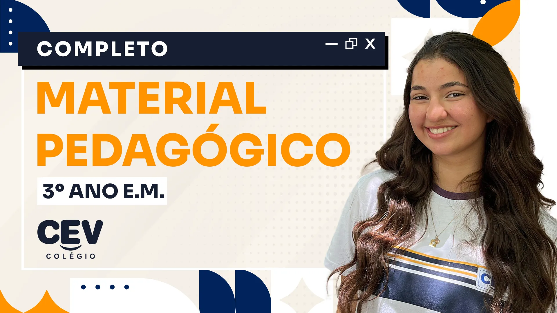 MATERIAL PEDAGÓGICO 2026 COMPLETO  - 3º ANO E.M.