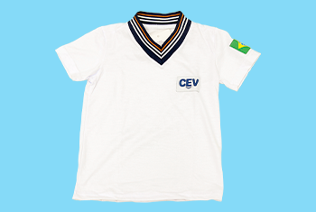 T-SHIRT GOLA V GG